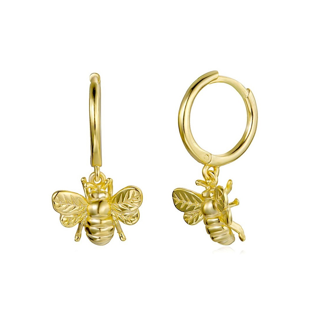 Zirconia Earring - Honey Bee