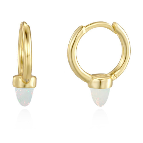 Silver Earring - Hoop