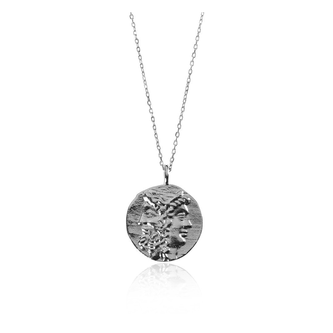 Collar Plata - Moneda