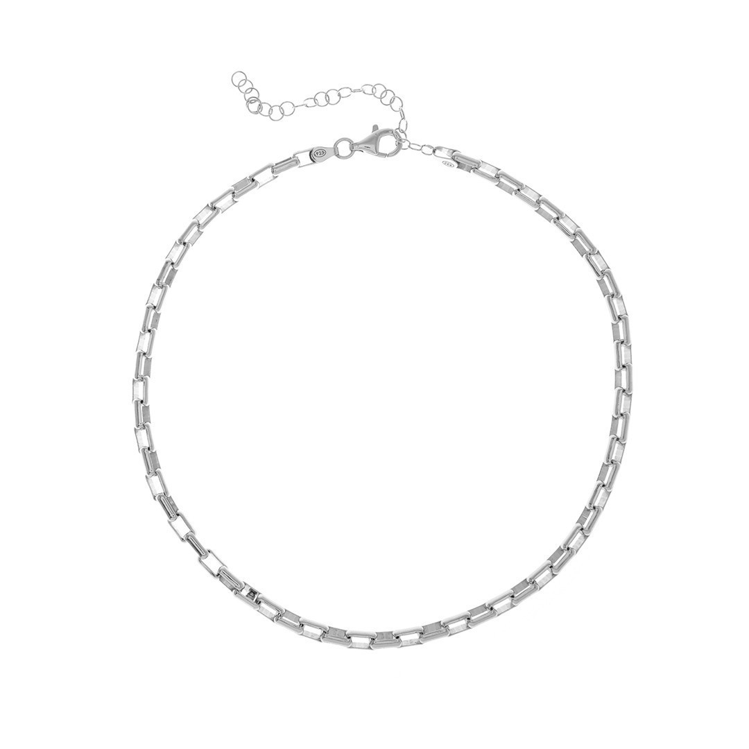 Silver Necklace  - Choker