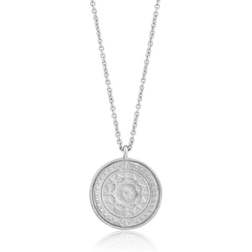 Silver Necklace - Coin 17mm