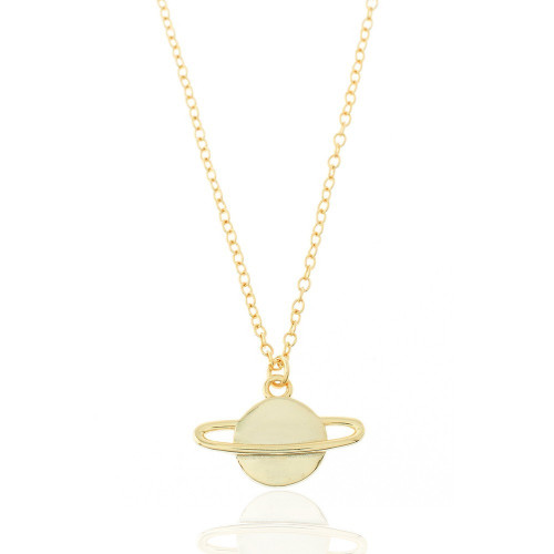 Collar Plata - Saturno
