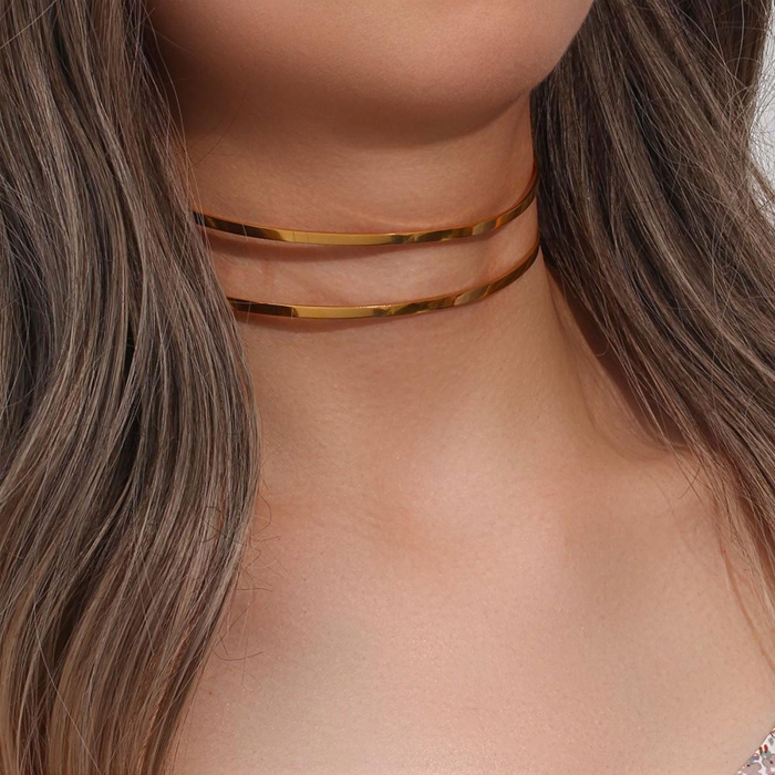 Gold choker | GiB Jewels